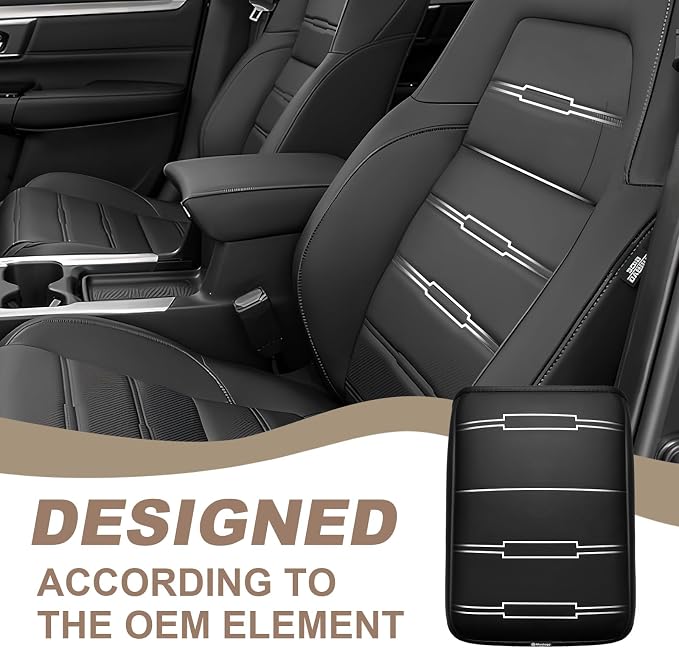 Muslogy Center Console Armrest Cover Compatible - Image 4