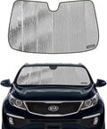 Windshield Sun Shade for Kia Sportage 2011-2016, Front Window Sunshade Shield by Pigenius
