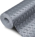 SEAL 6 x 8 Ft Premium Garage Floor Mat, Solid 2.8mm Thick Gray Commercial Grade by SEAL