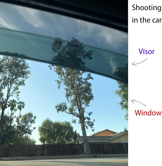 4pcs Outside Mount Style Window Rain Guards Durable Side Window Wind Deflectors - Image 9