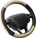 SEG Direct Car Steering Wheel Cover Universal Standard Size 14.5-15 inch by SEGDirect