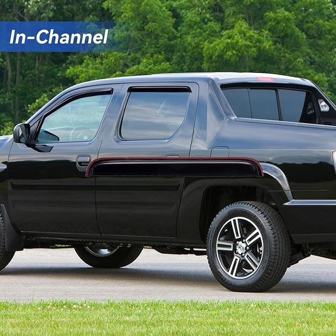 in-Channel Window Visors Rain Guards Shield - Image 3