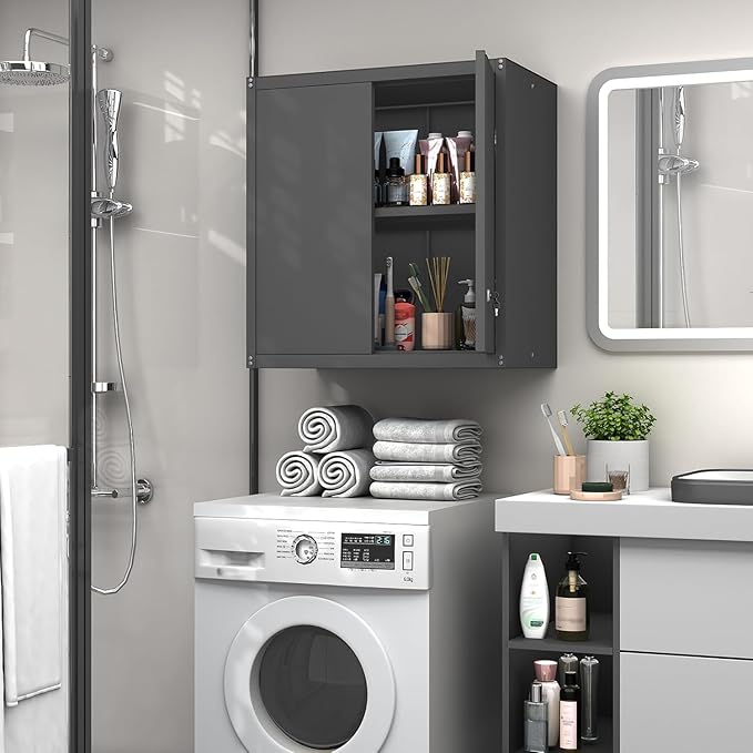 GREATMEET Locking Metal Wall Cabinets - Image 10