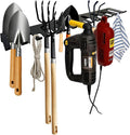 22‘’/25‘’/31‘’Black Wall-Mounted Tool Storage Rack, Suitable by PUABU