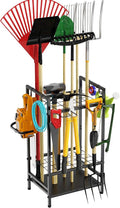 Garden Tool Organizer Rack for Garage, Yard Tool Tower Rack Organizer, Tools by VGMiu