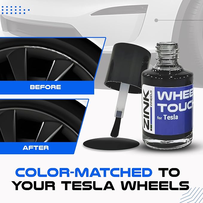 Premium Tesla Wheel Curb Rash Repair Kit - Image 5