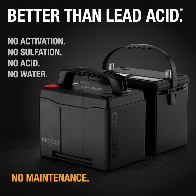 NOCO Lithium NLX24: 12V Dual-Purpose LiFePO4 Lithium-Ion Battery - Image 4