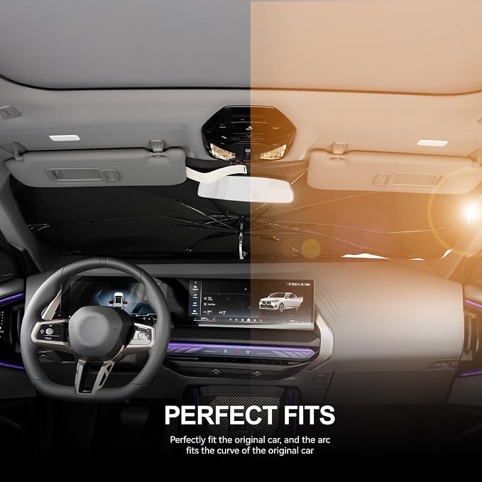 2025 Upgraded for BMW X3 Sunshade, Portable Foldable Sunshade Accessories - Image 2