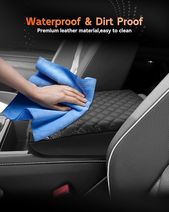 CDEFG for Volkswagen Atlas 2024 2025 Center Console Cover Armrest Box Cover for - Image 6