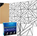 8 Pack 2-Layer Large Soundproof Wall Panels, 15.7 x 15.7 x 0.43 in Sound Proof by Staytunedforournewproduct