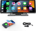 Podofo 10.26" Touchscreen Wireless Carplay Portable Car Stereo Android Auto by podofo