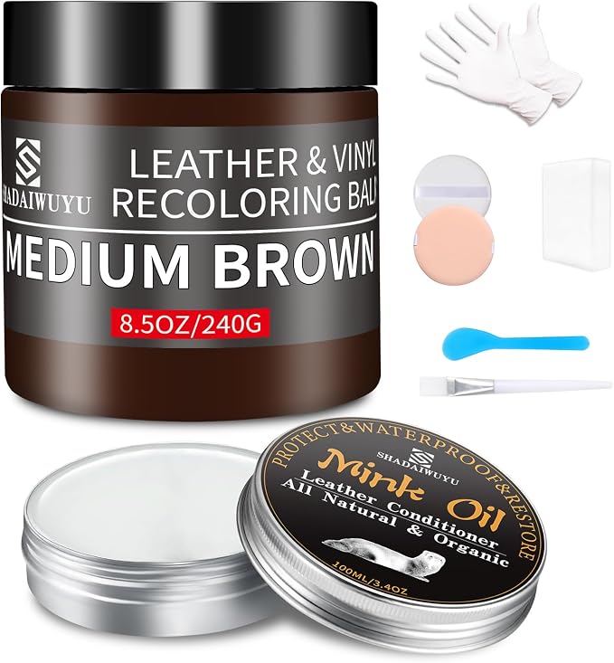 8.5oz Leather Recoloring Balm by SHADAIWUYU