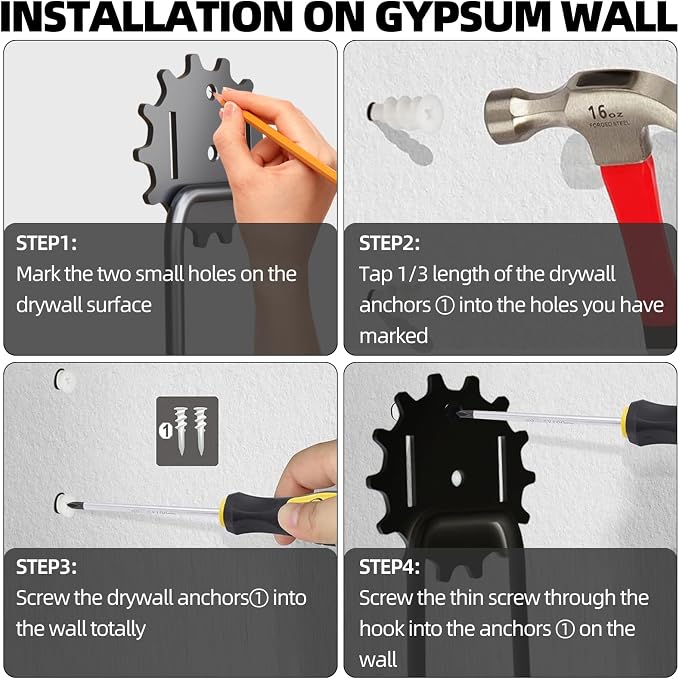 Heavy Duty Steel Storage Hooks - Image 5