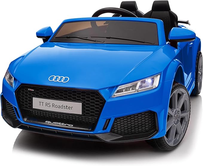 Electric Ride on Car for Kids, Licensed Audi 12V 7Ah Kids Ride-on Toy for by Hikiddo