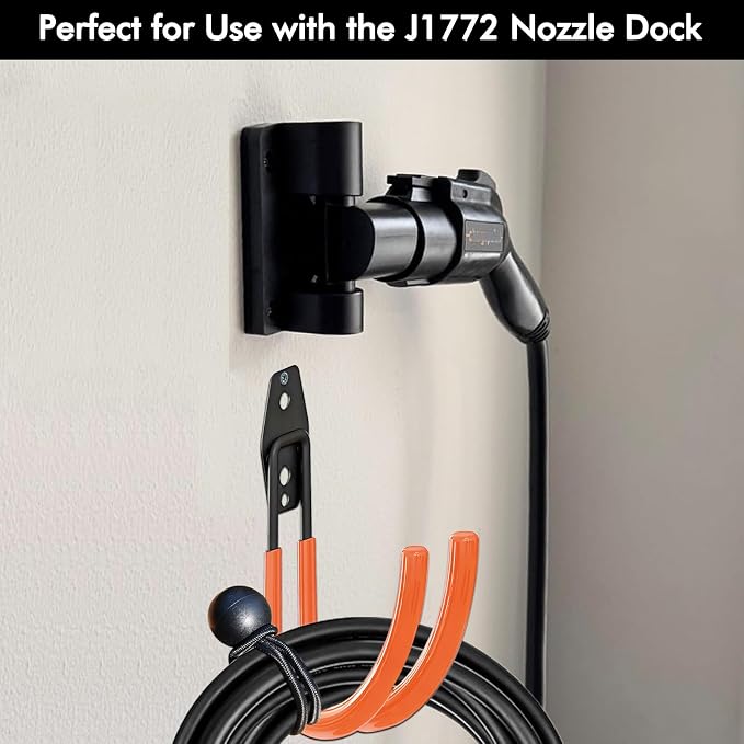 Tesla Charger Holder Wall Mount EV Charger Holder, Tesla Charging Cable - Image 3