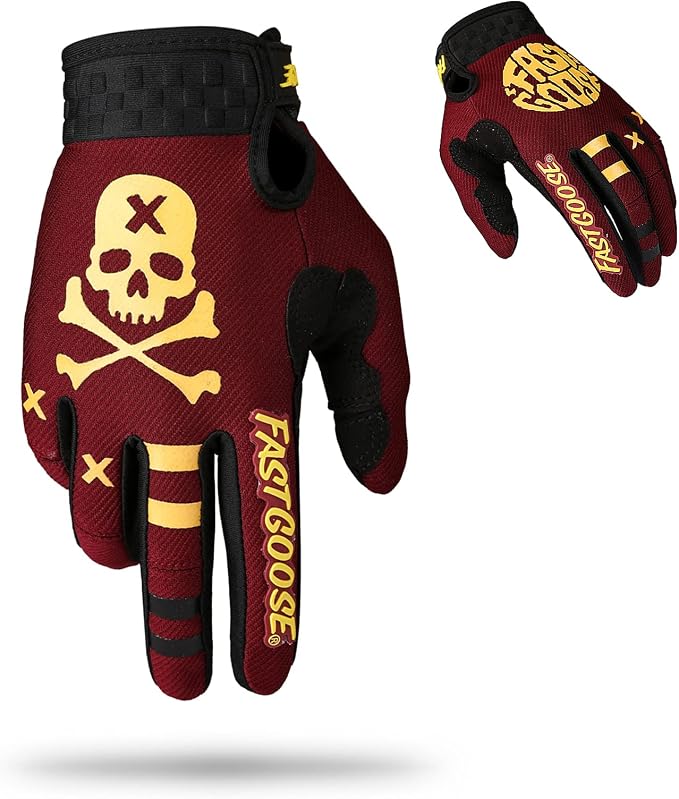 Dirt Bike Motorcycle Gloves by Unknown