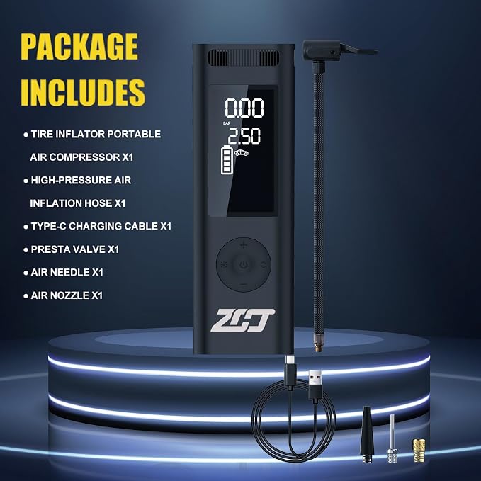 Tire Inflator Portable Air Compressor - Image 7