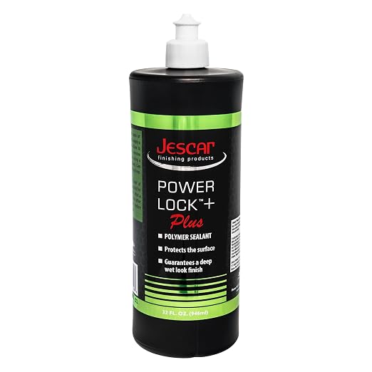 Jescar Power Lock Plus Polymer Sealant - 32oz - Durable High-Gloss Paint Sealant by JescarFinishingProducts