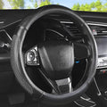 Leather Car Steering Wheel Cover 15 inch Universal Fit Microfiber Steering by XIANGDINGCAR