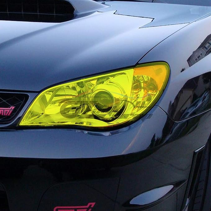 EZAUTO WRAP Free Tool Kit 12"x360" Glossy Medium Black Smoke Headlight - Image 6