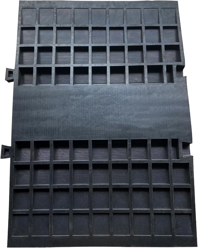 Rubber Cable Ramp 5 Channel Drive Over Hose Cable Protector Outdoor 22000Lbs - Image 8
