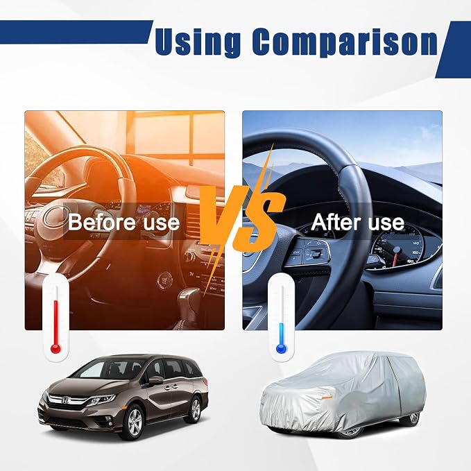 Kayme 6 Layers Car Cover Custom Fit - Image 3