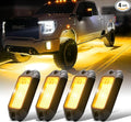 Nicoko 4Pods Pure Yellow 72 LEDs SMD Chips 72w High Power Rock Lights Super by Nicoko