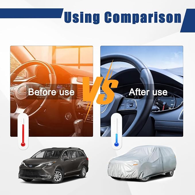 Kayme 6 Layers Car Cover Custom Fit - Image 4