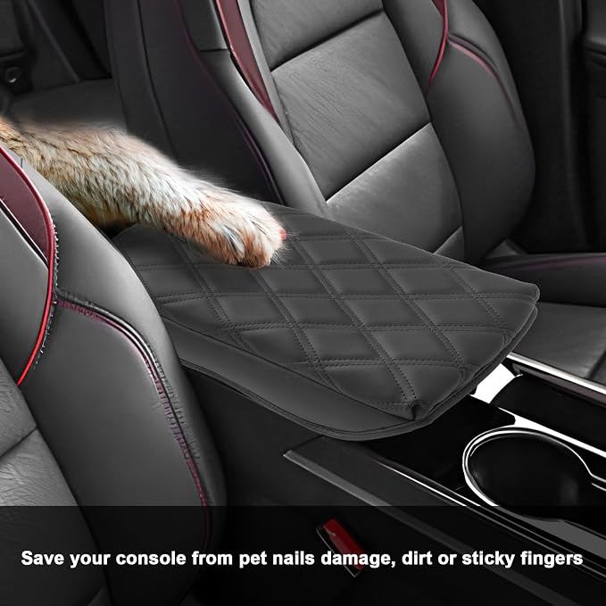 SXCY for 2025 Chevy Equinox Armrest Cover Pad for Equinox 2025 Center Console - Image 4