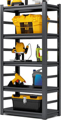 TOPKEY Metal Storage Shelf Garage Storage Shelves, Heavy Duty 5-Tier Utility by Topkey