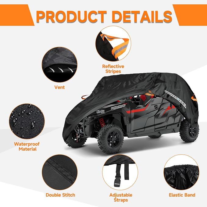 NEVERLAND UTV Cover Waterproof Outdoor - Image 4
