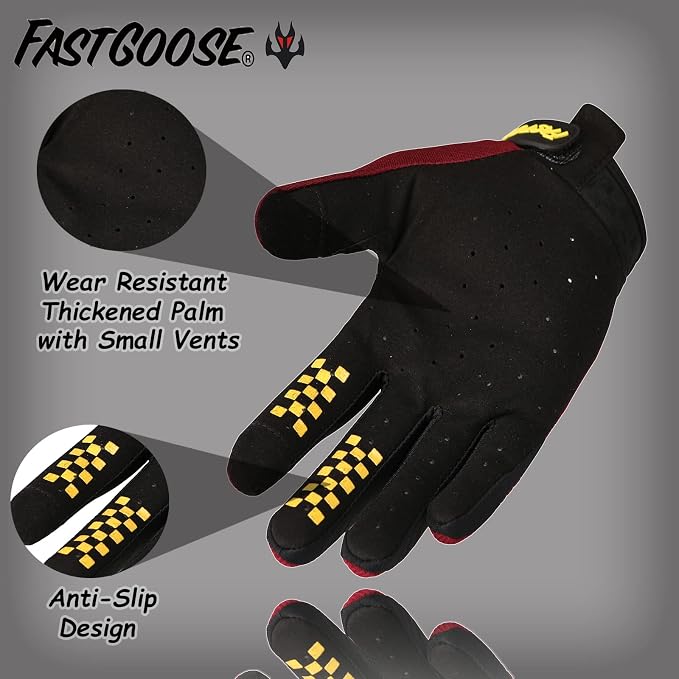 Dirt Bike Motorcycle Gloves - Image 3