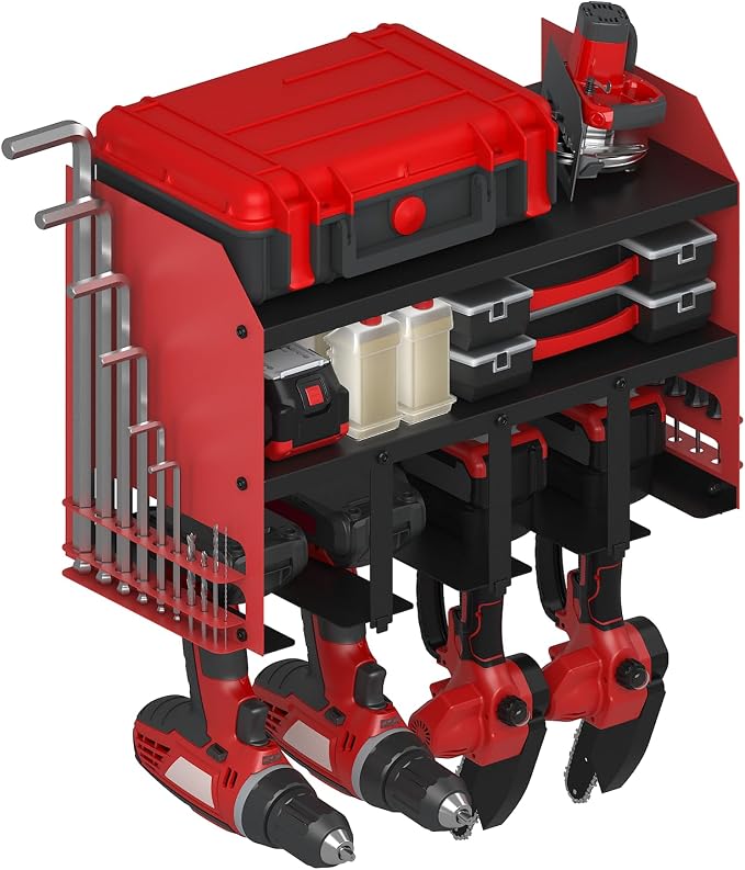 Power Tool Organizer Wall Mount, Utility Racks 3 Layers Storage Rack, Mini by Unknown