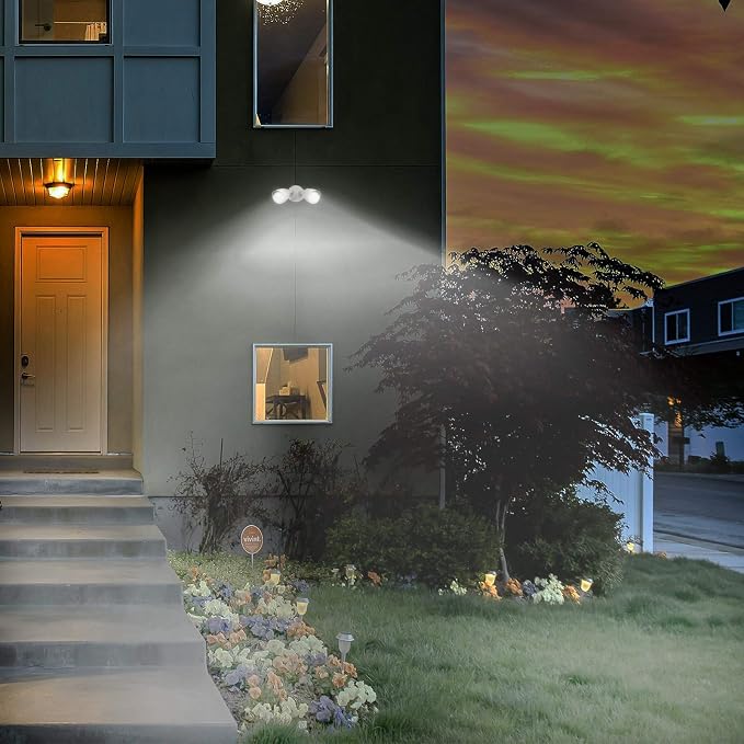 Ciata Flood Lights Outdoor, 20-Watt LED Bullet Head Security Flood Lights - Image 2