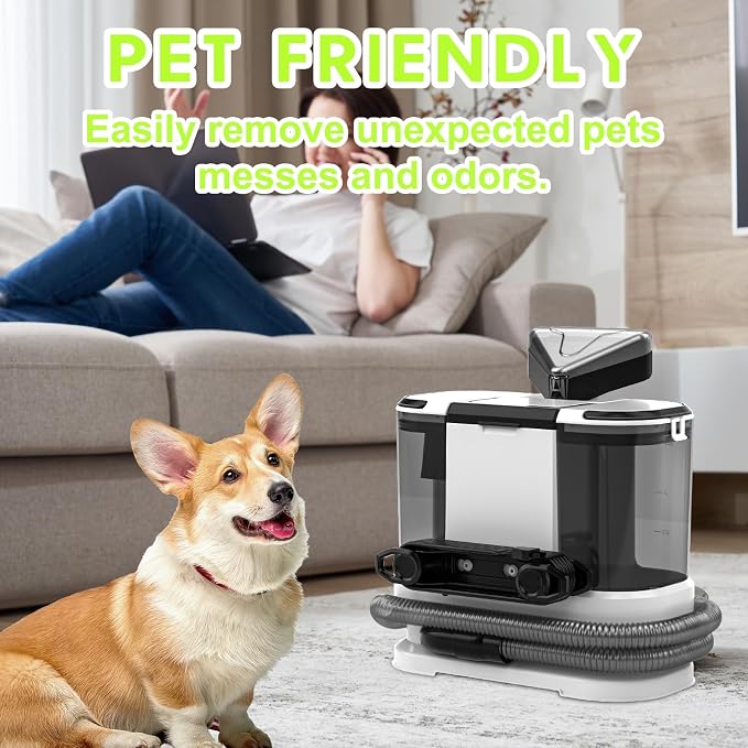 Portable Carpet & Upholstery Cleaner, Deep Cleaning - Image 7