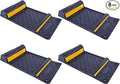 8 Pack Rubber Parking Guide Mat, Anti-Skid Garage Parking Mats, Self-Adhesive by YOURSAFETYOURPRIORITY