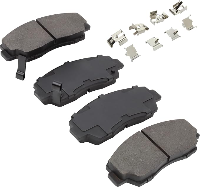 Premium Semi-Metallic Front Brake Pads Replacement - Image 2