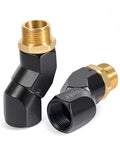 Orion Motor Tech 2pcs 1" NPT Fuel Hose Nozzle Swivel Kit by OrionMotorTech