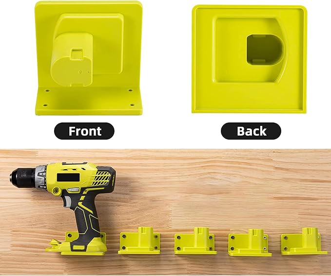 10 Pack Tool Holder Wall Mount Portable Compatible - Image 3