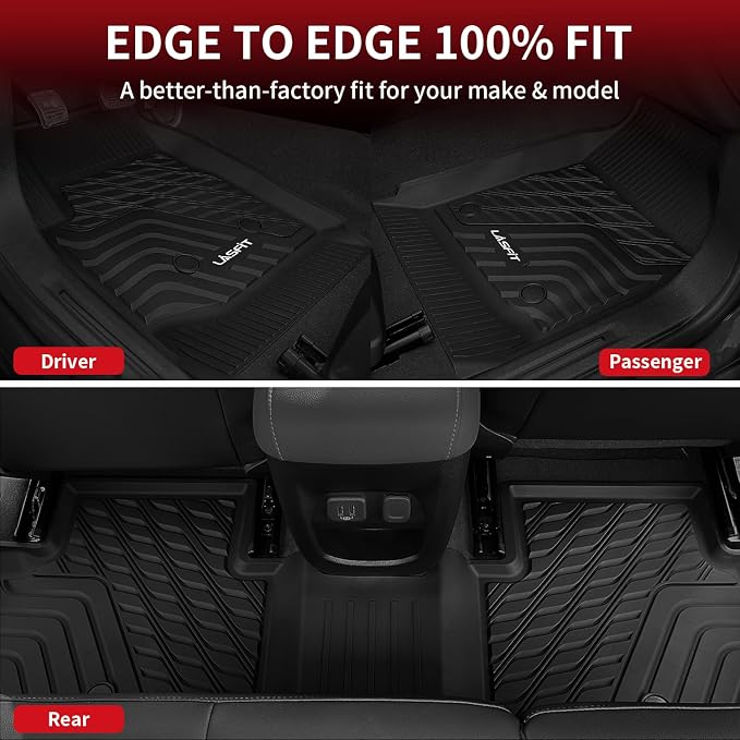 LASFIT Floor Mats for Chevrolet Chevy Colorado/GMC Canyon 2015-2022, All - Image 2