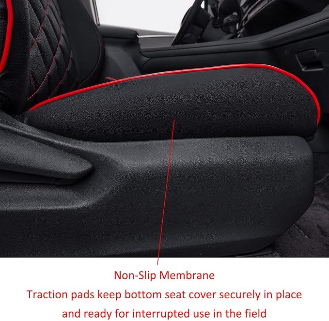 EKR Sienna Seat Covers for 2021-2025 Toyota Sienna XLE, 7 Seats, 2nd Row - Image 3