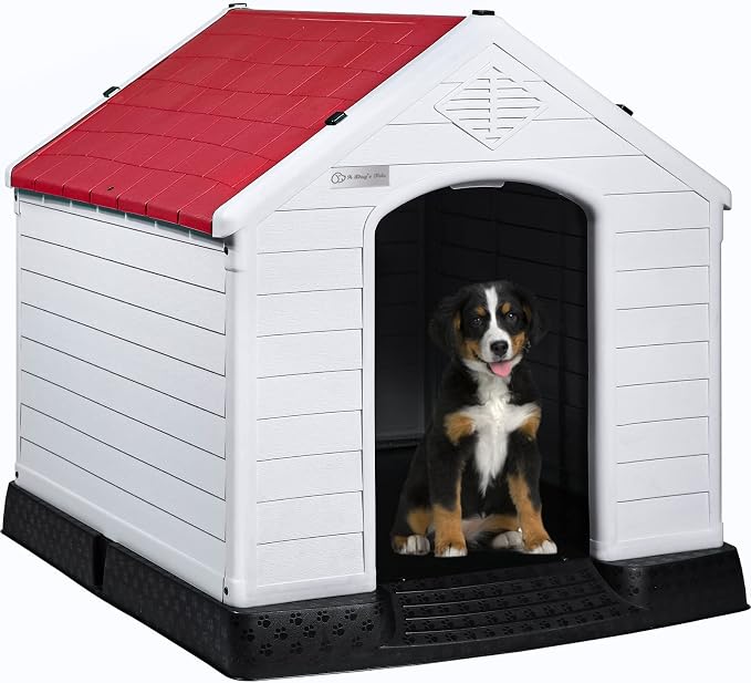 LEMBERI Durable Waterproof Plastic Dog House - Image 8