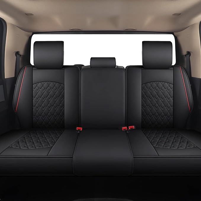 JOJOBAY Car Seat Covers for Dodge Ram Full Set, Fit Ram 2009-2025 - Image 3