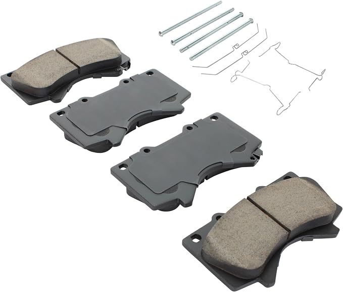 Premium Ceramic Front Brake Pads Compatible - Image 2