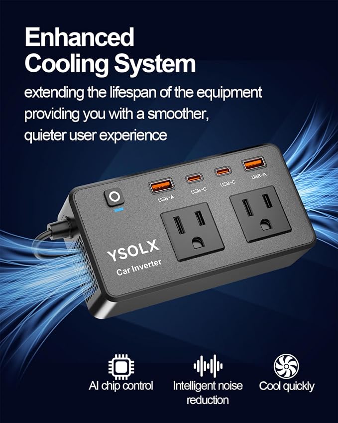 300W Car Power Inverter - Image 4