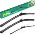 24" 19" 12" Windshield Wiper Blades Replacement by WINDSMILE