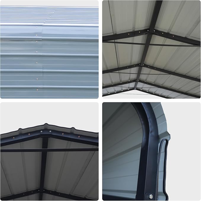 20x20 Metal Carports Heavy Duty - Image 8