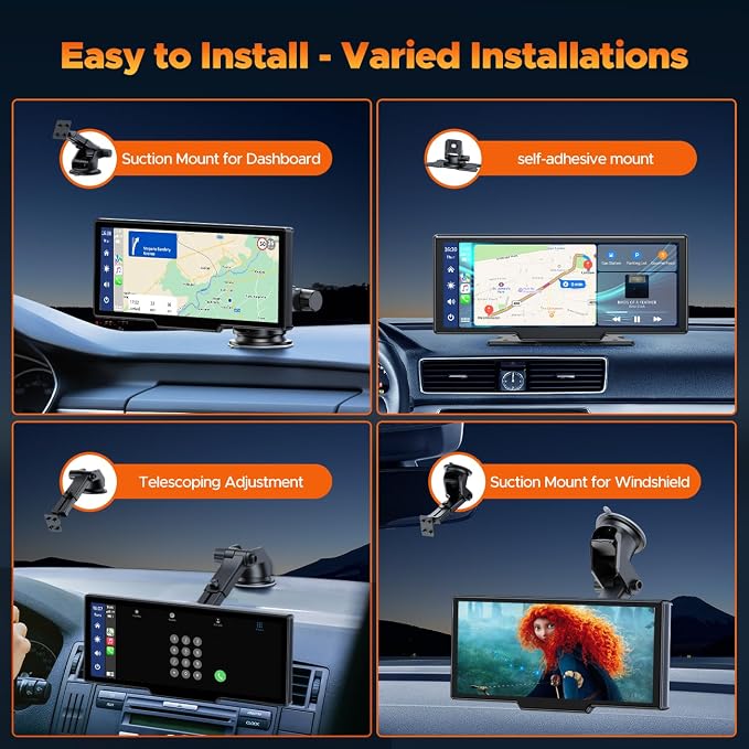 Volam Wireless Carplay Screen for Car - Image 8