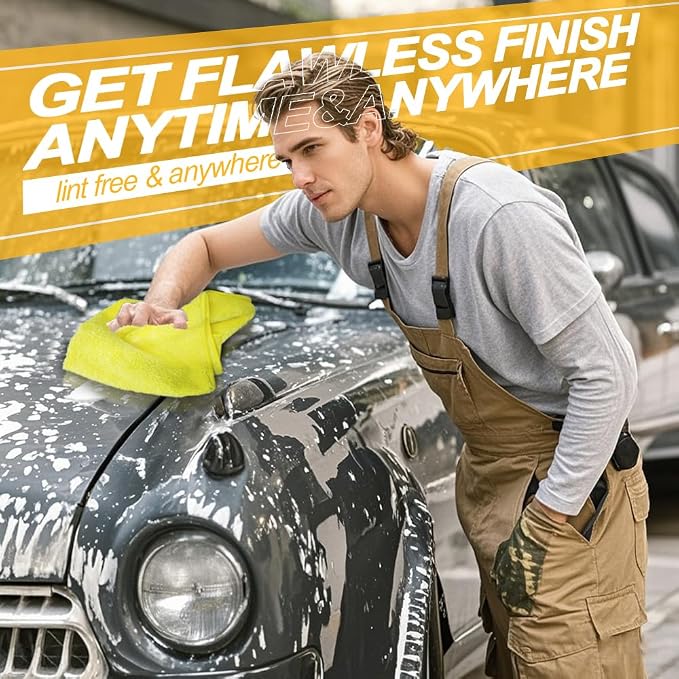 Car Wash Drying Towels, Extra Soft, Reusable and Durable, Interior&Exterior - Image 5