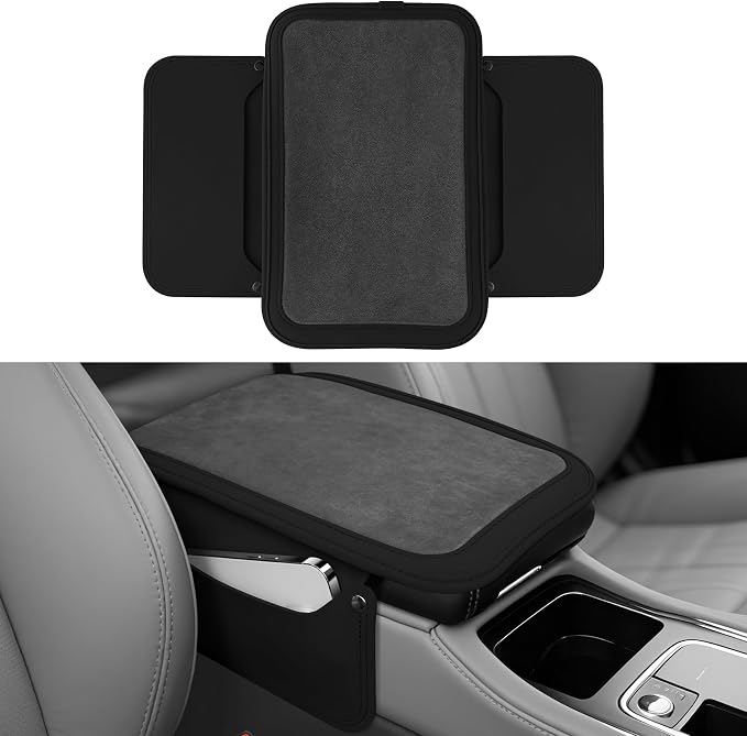 SINGARO Car Leather Center Console Cover by SINGARO